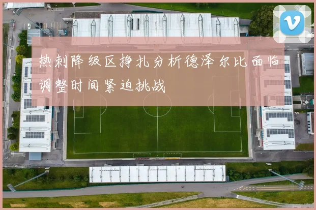热刺降级区挣扎分析德泽尔比面临调整时间紧迫挑战